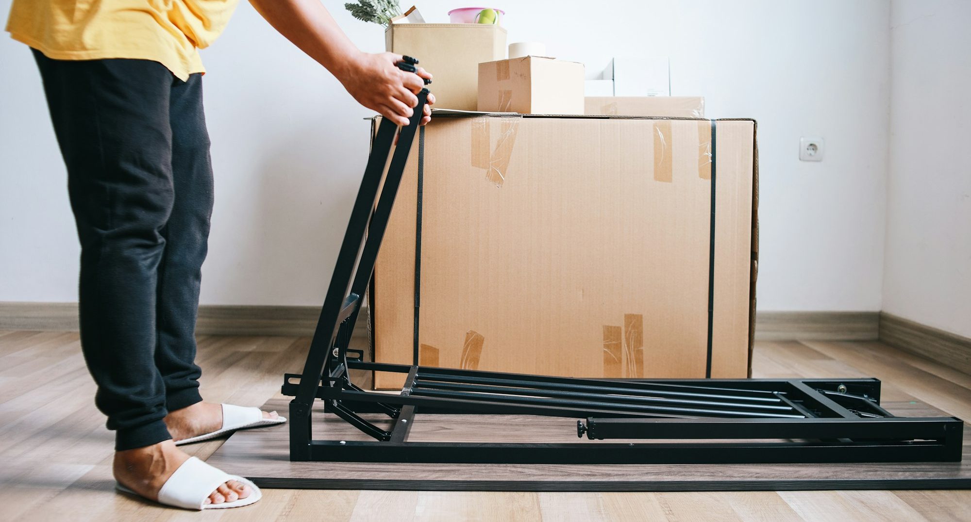 Man Installing Table